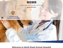 Tablet Screenshot of northroadanimalhospital.ca